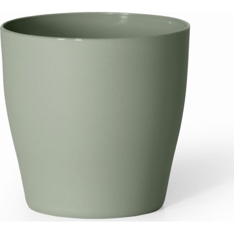 VASO ROTONDO INDOOR LIVING MATT D.25 CM TERRA LAGUNA