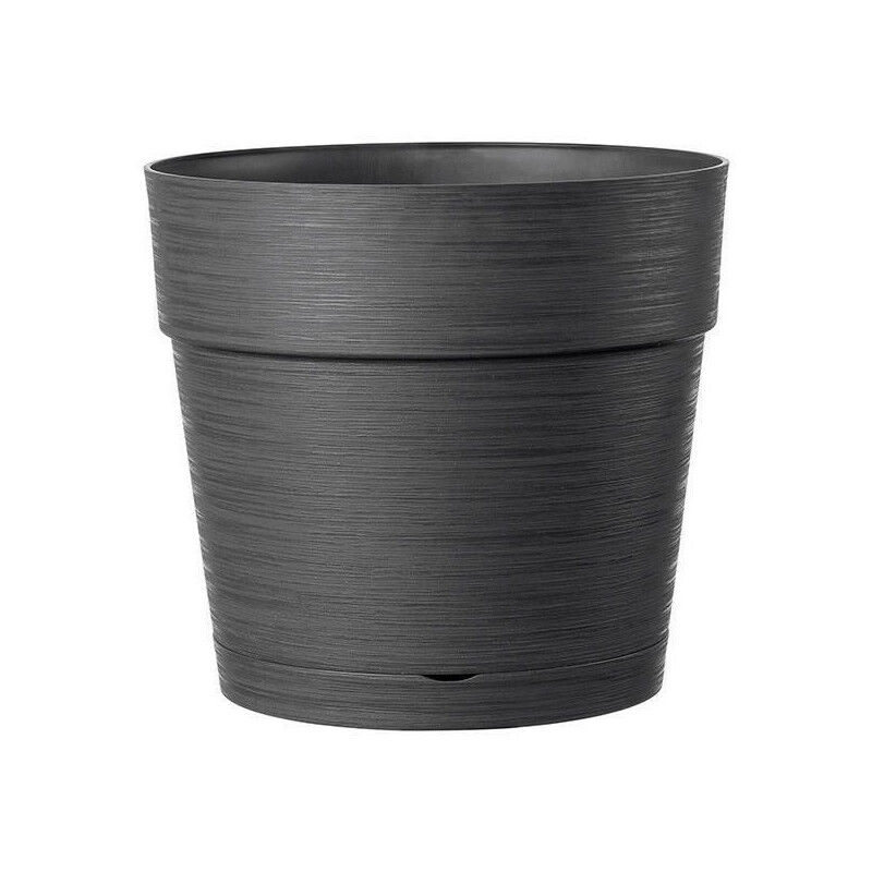 Pot de fleur Deroma Vaso Save r - 58L - 48cm - Gris foncé