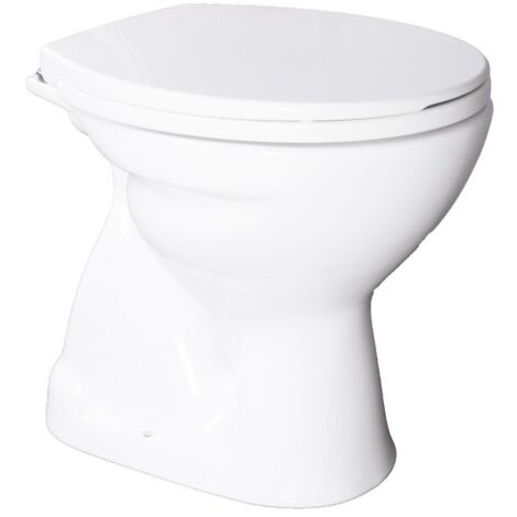 Vaso Scarico Pavimento Serie Alda Bianco