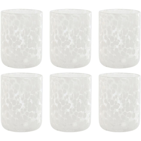 Vaso Set 6 Cristal 8,3X8,3X10,5 320Ml Vintage