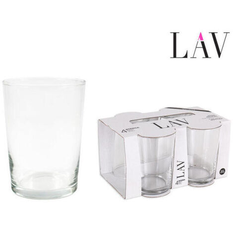 VASO SIDRA 520CC 4 UNIDADES