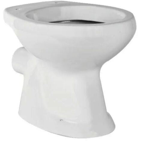 Vaso Singolo a Terra Habitat Serie Tris in Ceramica Bianco