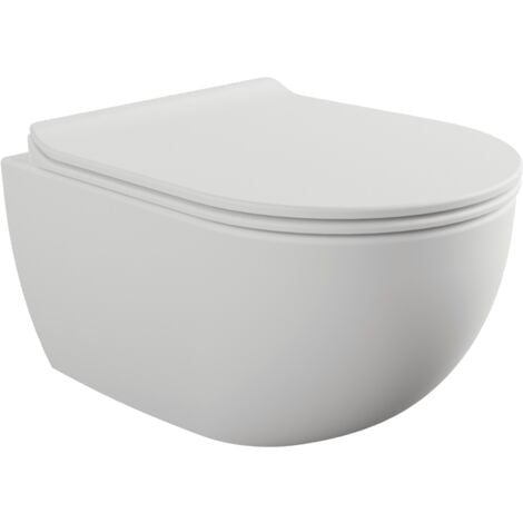 Vaso sospeso goclean®- MINI APP - Flaminia - Colore:: Latte Opaco
