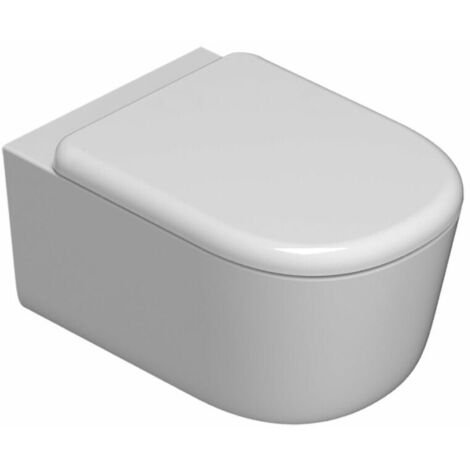 Vaso sospeso in ceramica bianco lucido 54 x 36 cm Ceramica Globo LALITA LTS02BI  Bianco Lucido - Globo BI