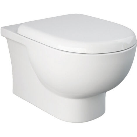 Vaso sospeso rimless tonique con fissaggo nascosto SENZA COPRIWATER