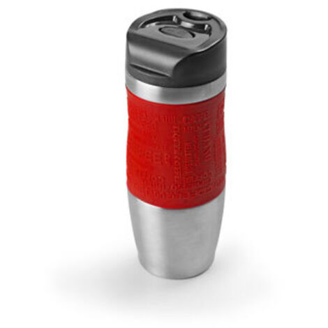 VASO TERMO HERMETICO LUXE ROJO