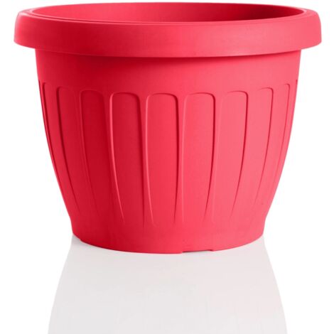 AC-DECO vaso terra d. 40 rosso corallo