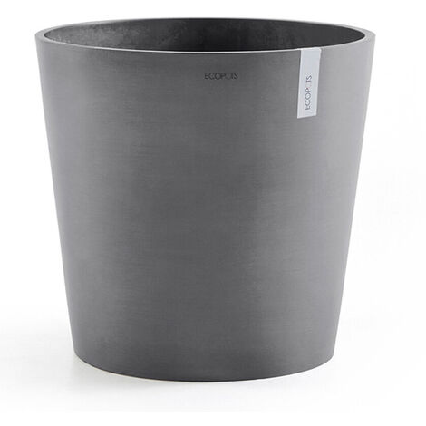 VASO TONDO AMSTERDAM GRIGIO D50XH44,5CM ECOPOTS VASO FIORI
