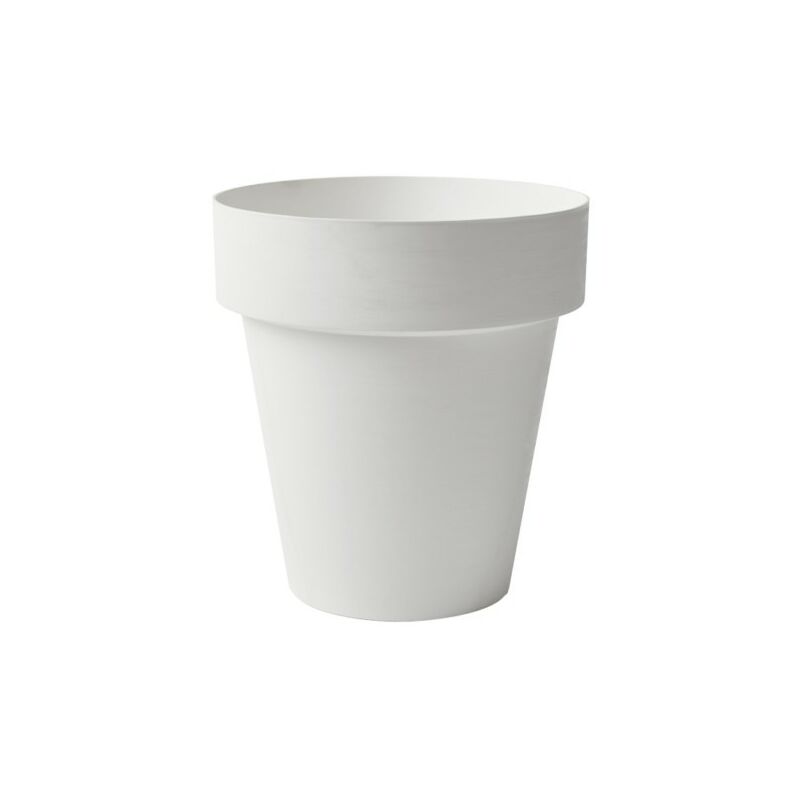 Teraplast - Vaso Time Eco Green Bianco - 30 cm