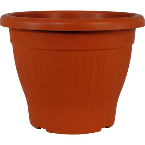 VASO TONDO TERRACOTTA Ø20X16HCM 2,5LT
