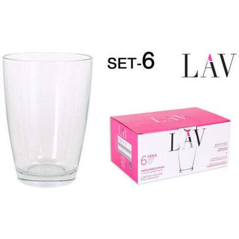 VASO VEGA 415CC SET 6U.