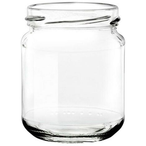 Vaso Vetro Per Alimenti Standard Imboccatura Ø Mm. 82 Cc. 580 - 20 Pz