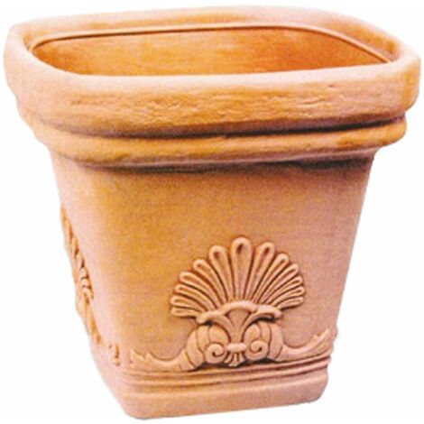 Vaso Zeus impruneta 46x46xH40 cm Di Martino