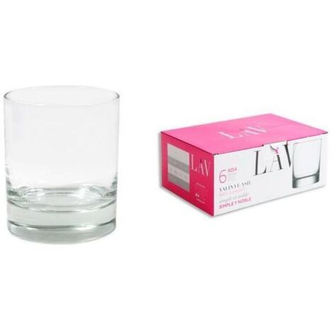 Vasos de 300 ml, 6 unidades.