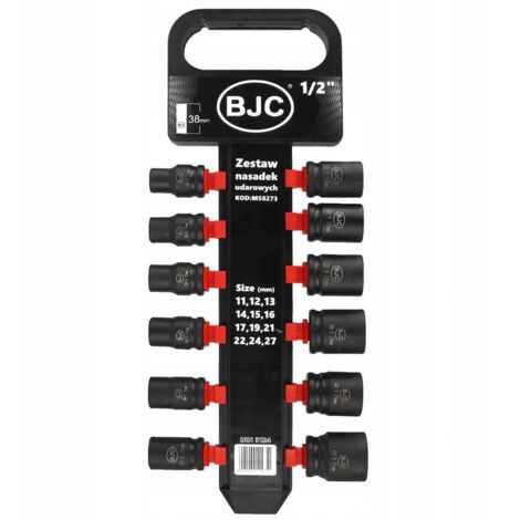 VASOS DE IMPACTO 1/2" 11-27mm BJC