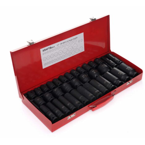 VASOS DE IMPACTO 1/2" 35 PIEZAS KD11756