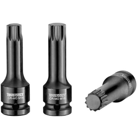 Vasos de impacto de 1/2 con punta SPLINE/XZN 270160104                         18 x 78 mm
