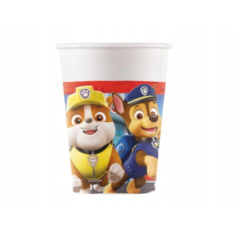 Vasos de papel de Patrulla Canina - 8 uds.