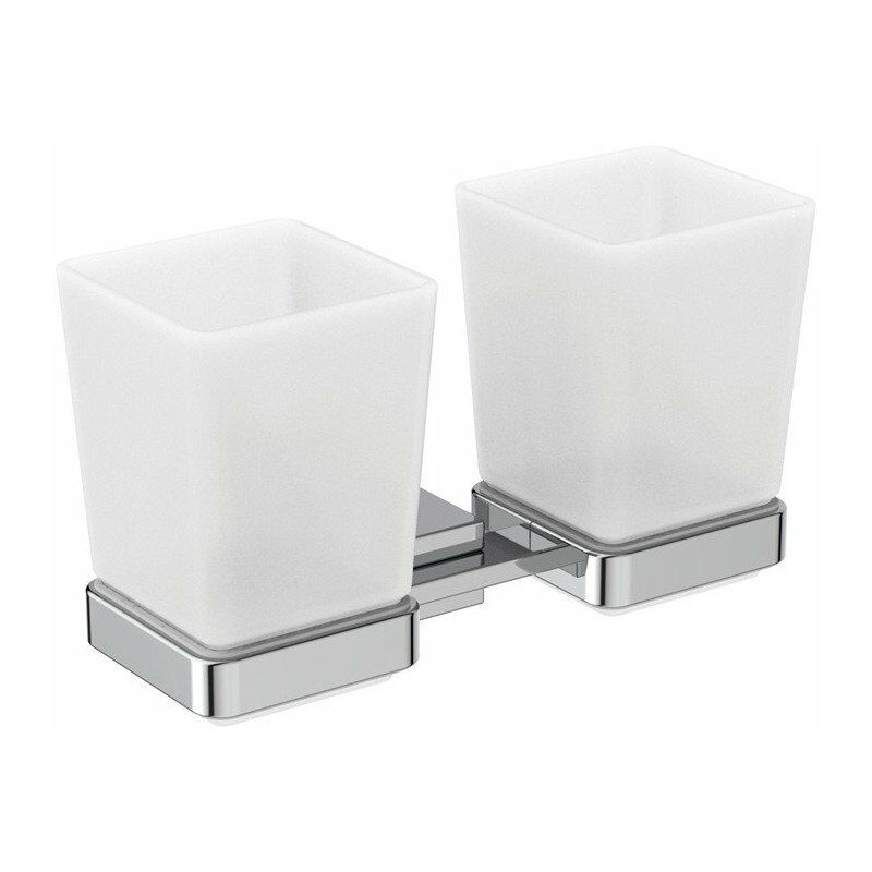 

Vasos de vaso IOM SQUARE cromado STANDARD - Ideal