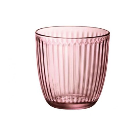 VASOS LINE ACQUA ROSA 29 CL LOTE 6
