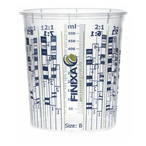 Vasos mezcladores impresos