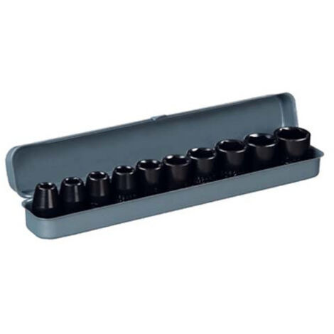 Vasos para llave de impacto de 1/2 pulgadas 10 unidades