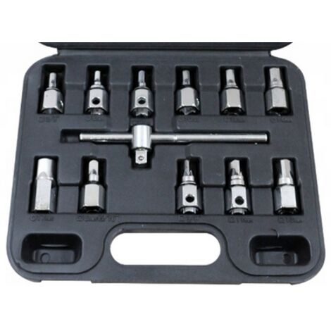 Vasos para tapones de aceite 3/8", 12 uds.