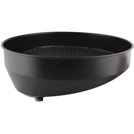 Vasque ø420mm + grille à visser 3/4" pour récupérateur d'huile HU 0079BL - SA 0118 - CLAS Equipements