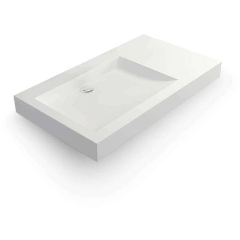 Ambra - passoa ii - vasque rectangulaire suspendue - Vasque