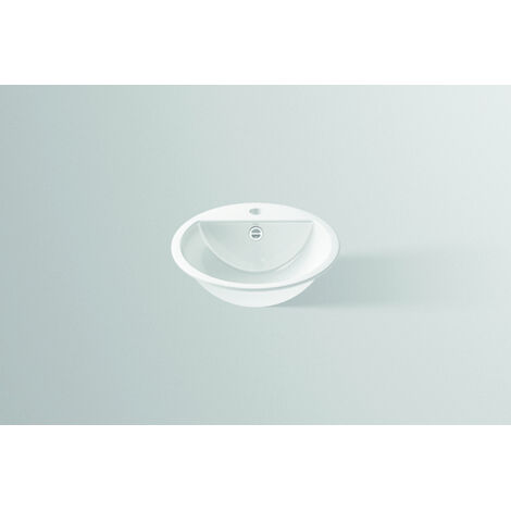 Vasque à encastrer Alape EB.S450H, ronde Ø 45,0cm, blanche,
