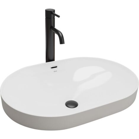 VASQUE À ENCASTRER LAVABO REA ARLETA - Blanc