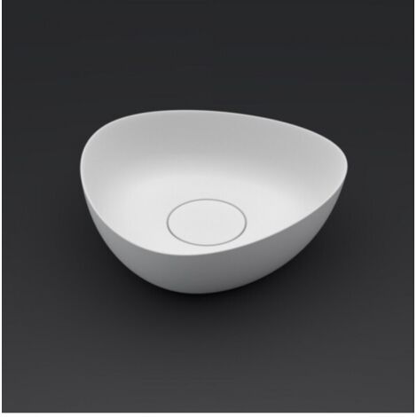 Vasque à poser blanc mat OVIEDO RIHO 41x41 cm solid surface