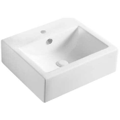 Vasque à poser blanche 45 cm
