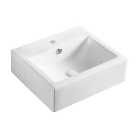 Vasque à poser blanche 45 cm