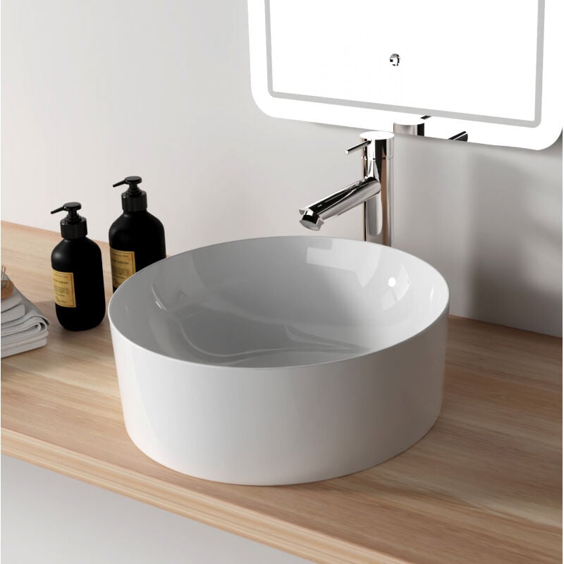Vasque à poser Rondo ø41.5 cm- Rebords fins