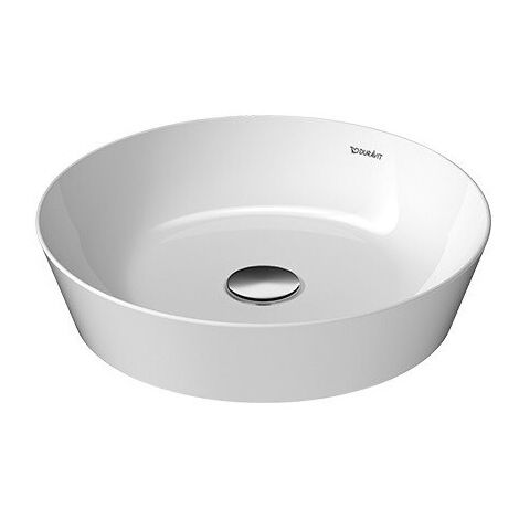 Vasque à poser DU Cape Cod 430mm blanc sans débordement. sans plate-forme de robinet