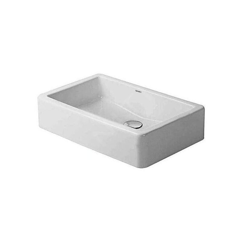 Duravit - Vasque à poser Vero 60cm, blanc, sans trop-plein,