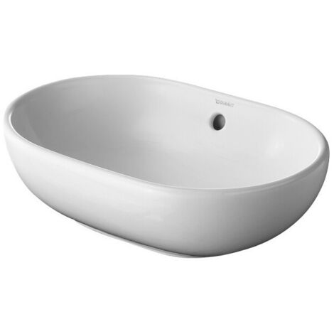 Vasque à poser FOSTERavec débordement o trou B 495x350mm blanc