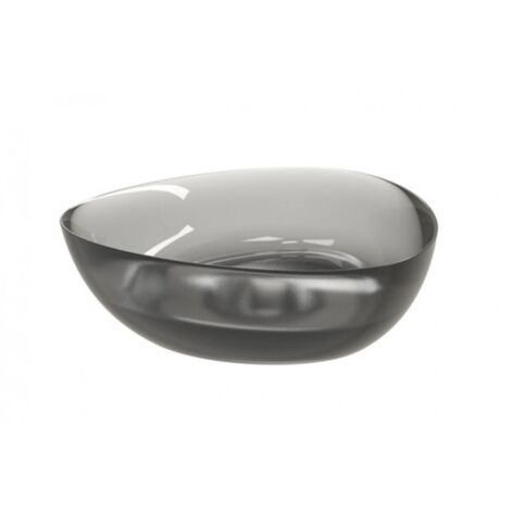 Vasque à poser Frosted Smoke OVIEDO RIHO 41x41 cm solid surface
