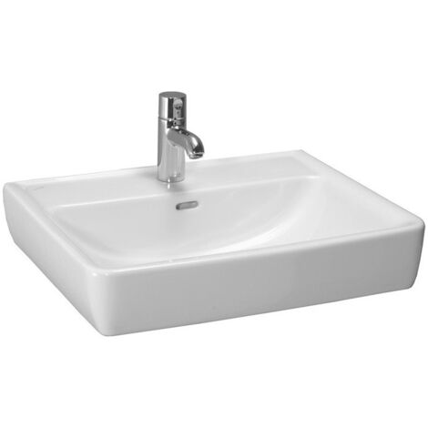 Vasque à poser LAUFEN PRO A avec trop-plein, 1 trou pour robinetterie 600 x 480 mm blanc LAUFEN