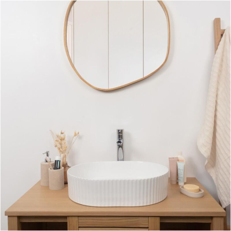 Vasque à poser ovale ena 49x36,5cm