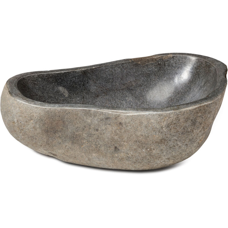 Vasque à poser Pierre naturelle - Format irrégulier - Galet de Rivière