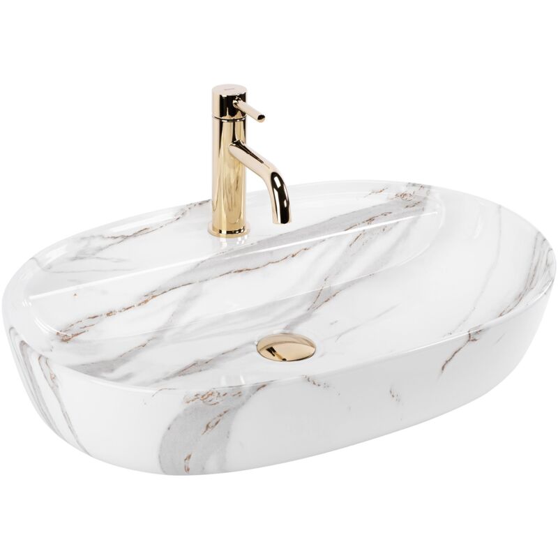 REA - Vasque à poser Aura 61 Shiny Aiax