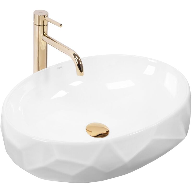 Vasque à poser REA maya white