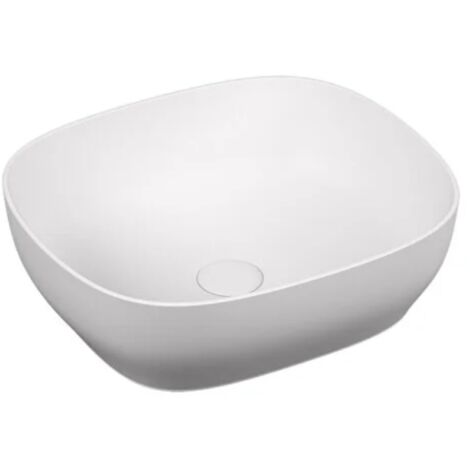 Vasque à poser rectangle VITRA Outline - edelweiss