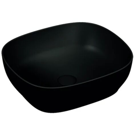 Vasque à poser rectangle VITRA Outline - Noir mat