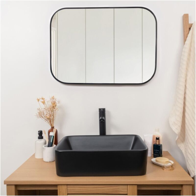 Vasque à poser rectangulaire CLINT 48x37cm