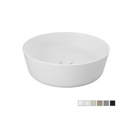 Vasque à poser ronde Feeling gris mat