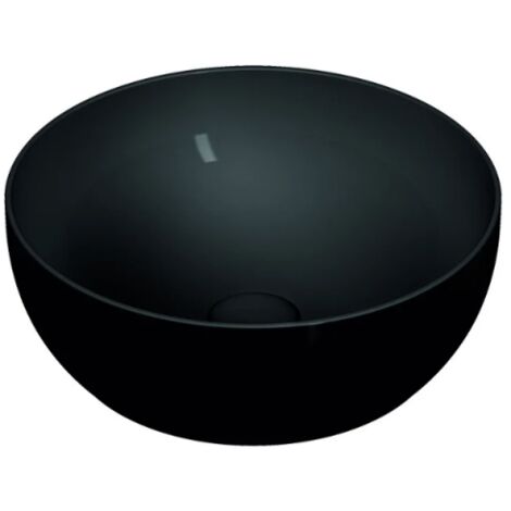 Vasque à poser ronde VITRA Outline - Noir mat