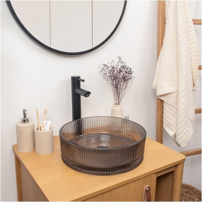 Vasque à poser tally ronde 36 x 36 cm